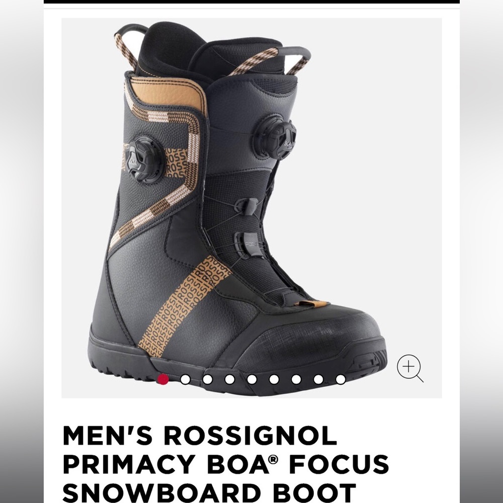 Size 10 Rossignol Duel Boa Lace system